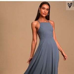 Lulus Strappy Maxi Dress